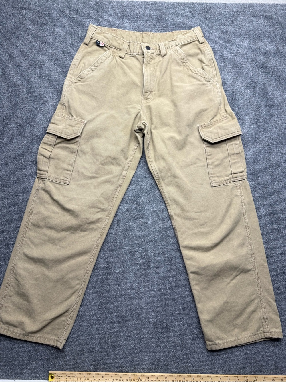 Carhartt FR Men's 32 Tan Cargo Fire Resistant Durable Workwear Pants